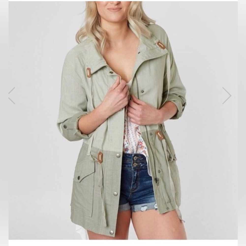 Blu Pepper Spring linen jacket